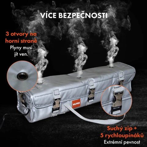 Vlitex Feuerfeste E-Bike Ladetasche - L